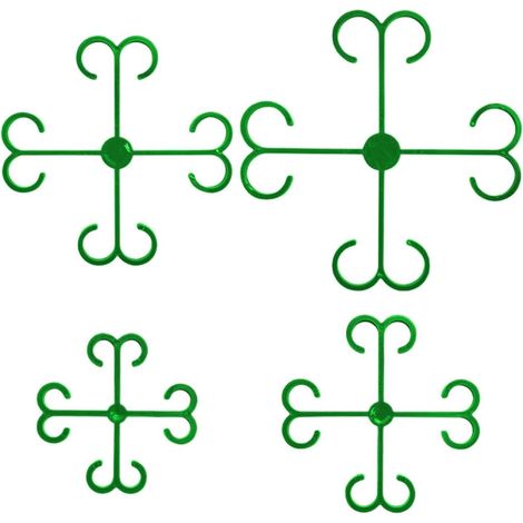 Clips small Doppelhaken Gartengeräte Pflanzenzweige