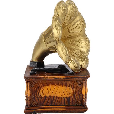 Tirelire Vintage Européenne en Forme de Phonographe - Décoration Rétro pour Intérieur (1/5)