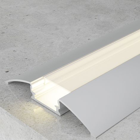 Profilé aluminium Trend - 2 mètres Aluminium - Ledme - LM3805