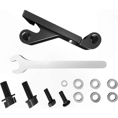 Flat-Mount-auf-IS-Fahrradbremsadapter für 160/180-mm-Scheiben, MTB-Bremssattel-Umrüstsatz, Rahmen- und Gabelzubehör (1/5)