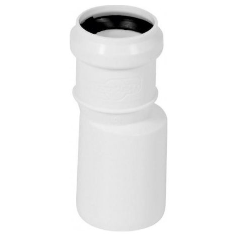 Reducción de alcantarillado blanco 50/32 mm
