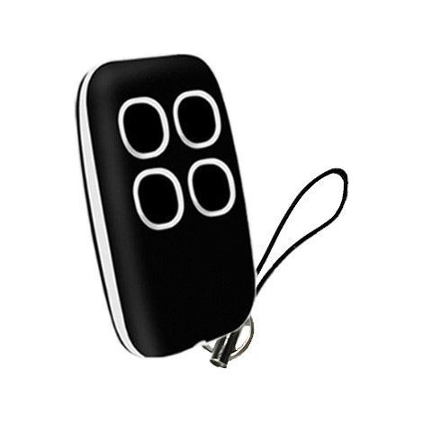 Télécommande universelle 4 boutons blanc, copie fréquence multiple 280–900 MHz pour portes de garage, portails, volets roulants et éclairage Compatible avec systèmes sans fil existants yun (1/3)