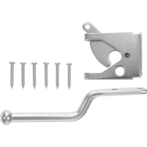 Security Outdoor Pasture Carbon Secure Silver Wooden Fence Heavy Latch (1/5)