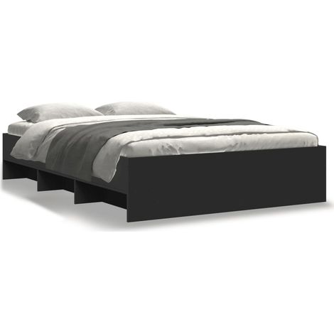 Maison Exclusive - Giroletto Nero 120x190 cm in Legno Multistrato