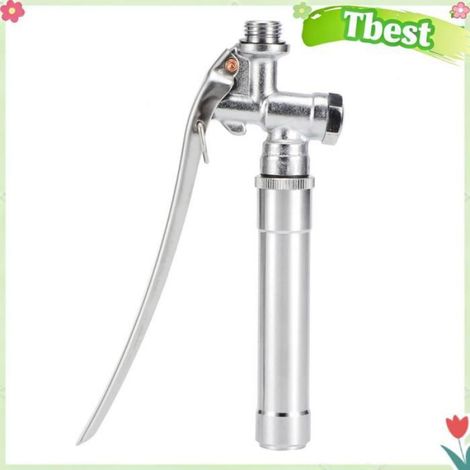 Poignée de pulvérisateur, eau haute pression en acier inoxydable avec interrupteur de filtre, pour pulvérisation de jardin et (1/4)