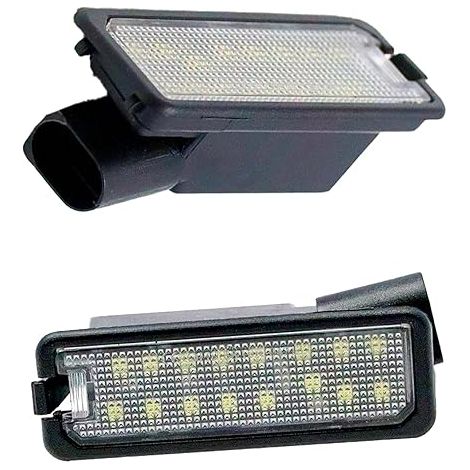 Feux de Plaque D'immatriculation à LED 1K8943021D Feu blanc 1K8943021C arrière (1/5)