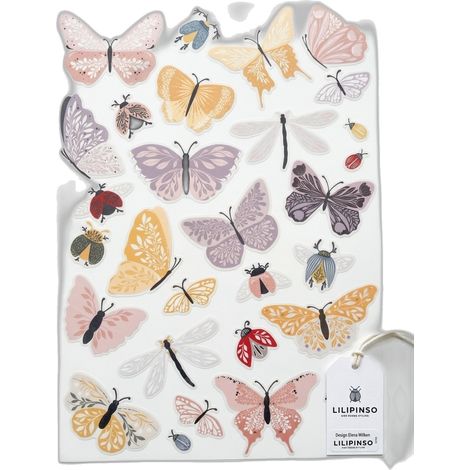 Wandsticker-Set 'Magische Insektenwelt' von Lilipinso