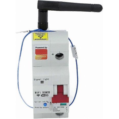 Interruttore automatico Wi-Fi con controllo remoto tramite app, controllo vocale, funzione di interblocco di sicurezza, interruttore pneumatico intelligente da 100 A, 100 V CC, per il quale il (1/5)