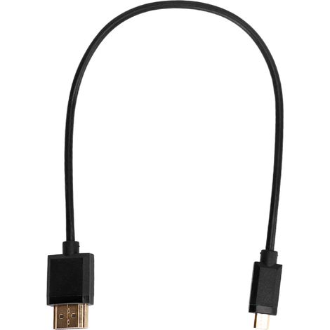 Câble adaptateur HD Multimedia Interface vers micro HD Multimedia Interface (transmission bidirectionnelle A vers D) HD Multimedia Interface 2.0 10,2 Gbit/s 4K 2K 60 Hz 0,3 m / 0,98 pi (1/5)
