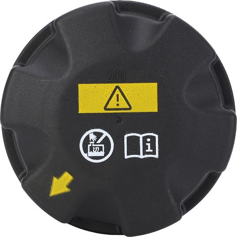 Ortviai Bouchon de réservoir de liquide de refroidissement 17117639021 pour BMW Z4 E89 (2009-2016), ABS résistant