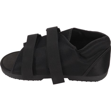 Chaussures post-opératoires à semelle rigide ajustable en hauteur, orthèse de soutien des orteils, pour blessures chirurgicales du pied, taille M (25,5 cm / 10,04 pouces). (1/5)