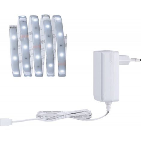 Kit de base à bande LED Paulmann 79872 avec prise 24 V 1.5 m blanc lumière du jour 1 set (1/5)