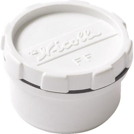 Tampon de visite Ø50 PVC Nicoll -NF-  blanc