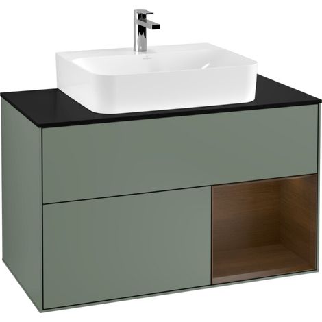 Villeroy & Boch F122GNGM Meuble sous-lavabo Finion F12 (1/2)