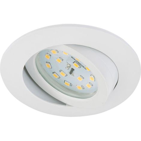 BRILONER - FARETTO DA INCASSO ORIENTABILE BIANCO LED 1X5,5 470LM IP23 (1/5)