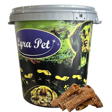 5 kg de stulis de bœuf Lyra Pet® env. 12 - 15 cm dans un bac de 30 L