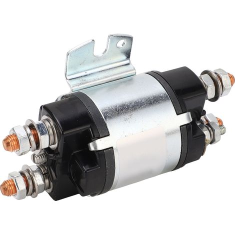 Relais de Démarrage 12V 200A 5 Pôles NO/NC pour Commande Automobile et Contrôle (1/5)