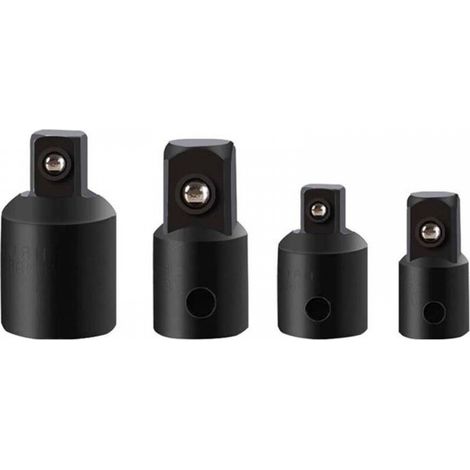 Augmentateur À Chocs,4pcs 1/2-3/8 pouce Adaptateur De Douille convertisseur et réducteur (1/2)