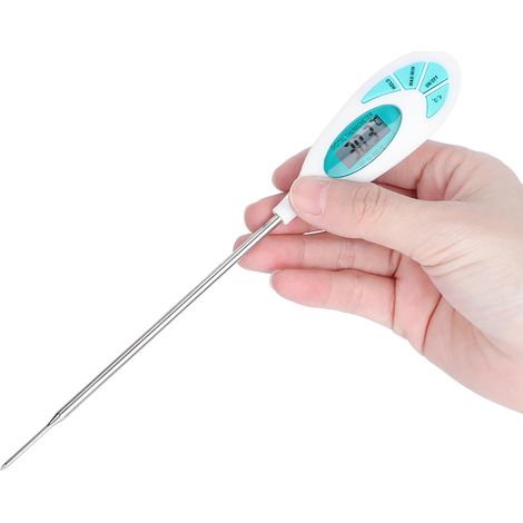 Thermomètre à stylo pour mijoteuse, thermomètre électronique à sonde pour barbecue, thermomètre à liquide pour barbecue, cuisson au four et à la poêle, thermomètre à huile pour poêle. (1/5)
