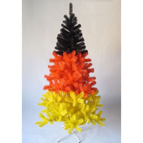 WM Katar 2022 Deutschland Weihnachtsbaum Deutschlandflagge verschiedene Größen - 210 cm