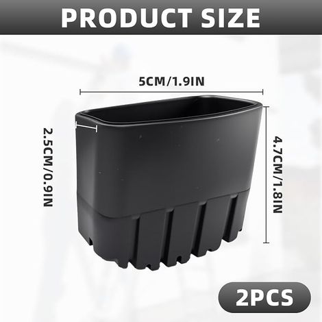Rubber Step Ladder Foot Caps for Straight Ladders - Resistant to High Temperatures and Wear (20 x 50 mm) (1/4)