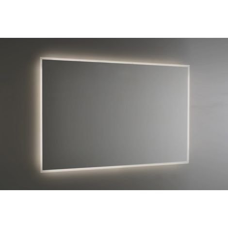 Specchio Retroilluminato da Bagno Rettangolare 100x70 a Led da Parete (1/4)