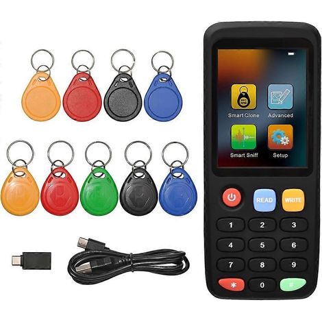 NFC RFID X7 Kartenkopierer-Leser-Schreiber zur Programmierung von Multifrequenz-Smartcards (1/5)