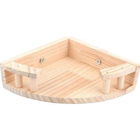 Plattformständer/Höhle für Futternapf/Käfigzubehör für Kaninchen und Meerschweinchen