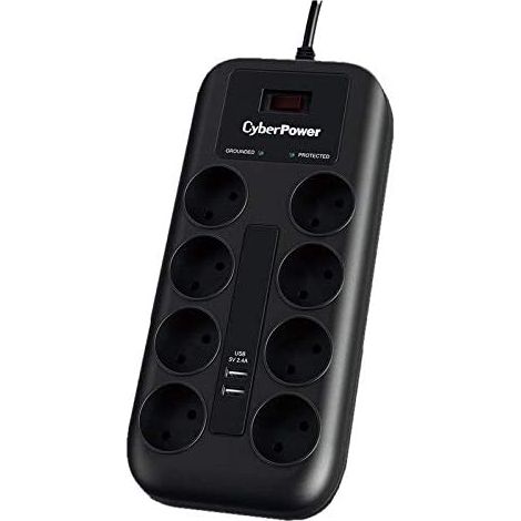 CyberPower Prof. 8xSchuko/2xUSB Überspannungsschutz P0820SUF0-DE Marke Cyberpower