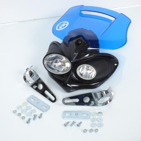 Gabelkopf, doppelte Scheinwerferplatte, Optik Mad Venom, (1/4)