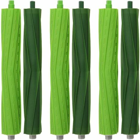 Set de 3 rodillos extractores compatibles con Roomba E5/i7. Kit de accesorios de recambio para cepillo central Extractor E5 E6 i7 i7+. Piezas de repuesto que incluyen 3 paquetes en total. (1/5)