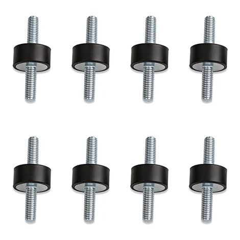Silent Block M6, Rubber Block, Anti-Vibration Rubber Supports, M6 Shock Absorber Brackets, Car Engines M618 D20H10 (1/5)