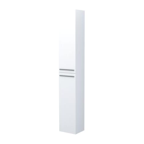 ONDEE ZEN - Colonne de rangement à suspendre ARUBA - 30cm - Blanc - Laqué - Livré en kit