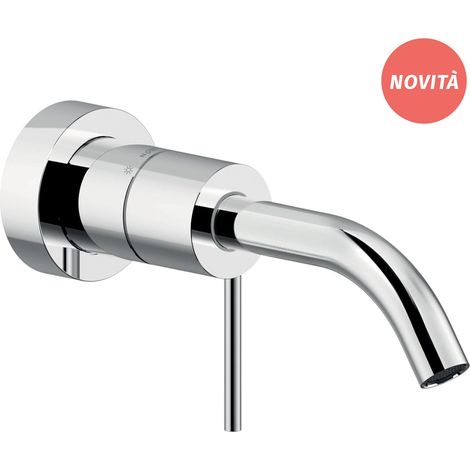 Parte esterna monocomando a parete per lavabo. Nobili serie VELIS VE125199/1CR Cromato - Ottone (1/2)