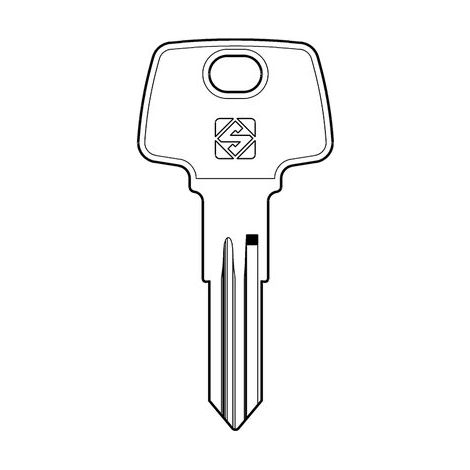 CHIAVE AUTO CEM CEM4 SILCA - ACCIAIO NICHELATO- 5 pezzi