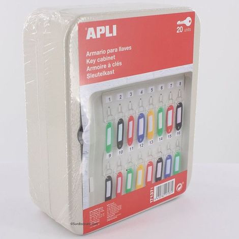 Armoire à clés - Métallique pour 20 clés - Apli (1/2)