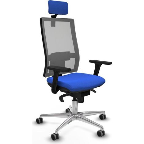 Piqueras y Crespo Ergonomischer Bürostuhl Blau