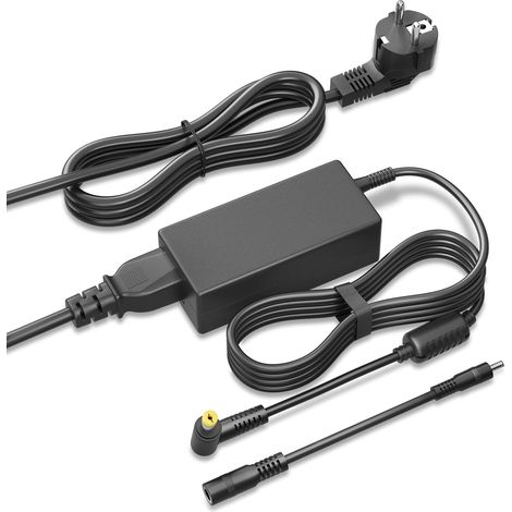 65W Chargeur Ordinateur Portable 19V 3,42A pour Acer Aspire 3 5 E5 E3 E1 E15 E17 ES1 ES15 V3 V5 A315 A314 A315-51 A315-41 ADP-65VH ADP-65VH A11-065N1A AC Adaptateur Adapter 5,5  1,7mm (1/5)