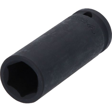 BRILLIANT TOOLS  1/2"  Llave de  impacto hexagonal  18 mm  de largo  - BT022659 (1/3)