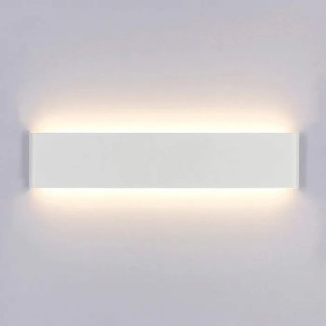 Applique murale LED 14W 3000K lampe murale blanc chaud moderne pour chambre salon escalier 40 cm YYV (1/2)