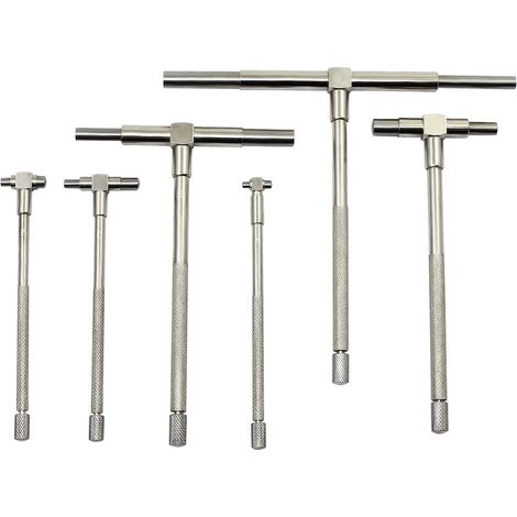 Ensemble d'outils de mesure télescopique, 8-150mm, en acier inoxydable, avec double poignée, polyvalent et pratique (1/4)