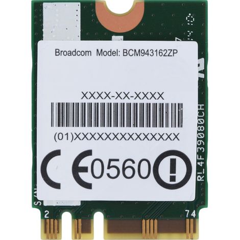 NGFF Dualband-WLAN-Karte (2,4 GHz/5 GHz, 433 Mbit/s) für Lenovo-PCs (1/5)
