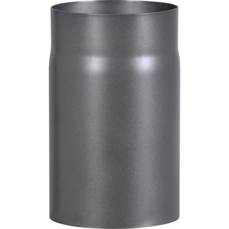 FireFix Ofenrohr Ø 150 mm 250 mm Länge dunkelgrau