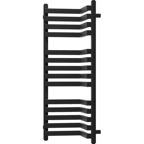 Mexen Loop Badheizkörper 1000 x 375 mm, 572 W, schwarz - W129-1000-350-00-70 (1/3)