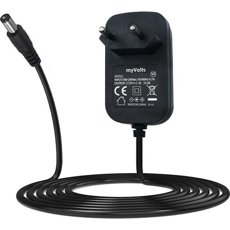 Alimentation de remplacement 12 V myVolts compatible avec l'étiqueteuse Dymo 420P (1/5)