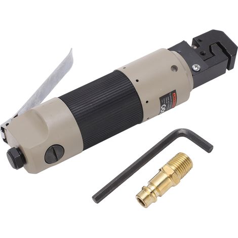 Kit d'outils de poinçonnage, réparation de voiture à air perforateur pratique à utiliser taille de sertissage pliante de 12 mm 1/4-19PT pour plaque de fer de machines (1/5)