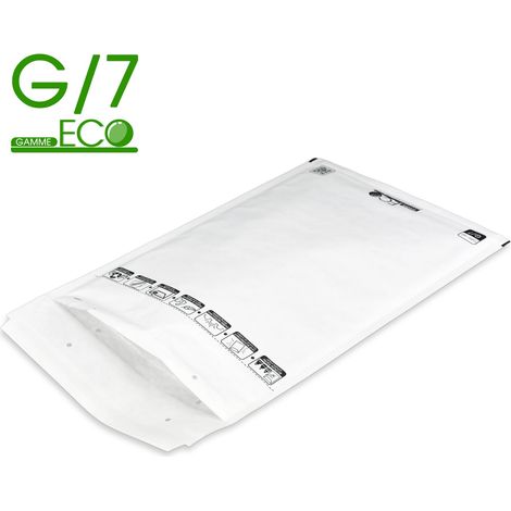 Lot de 100 Enveloppes à bulles ECO G/7 format 230x340 mm