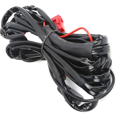 Faisceau de câblage pour projecteurs LED de 2 m (6,6 pi), 12 V, 40 A, 1 vers 2 avec connecteur DT, étanche IP67, pour voitures et motos (1/5)