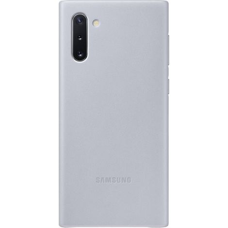 Samsung EF-VN970LJ Note 10 N970 Schutzhülle, grau/grau, Leder