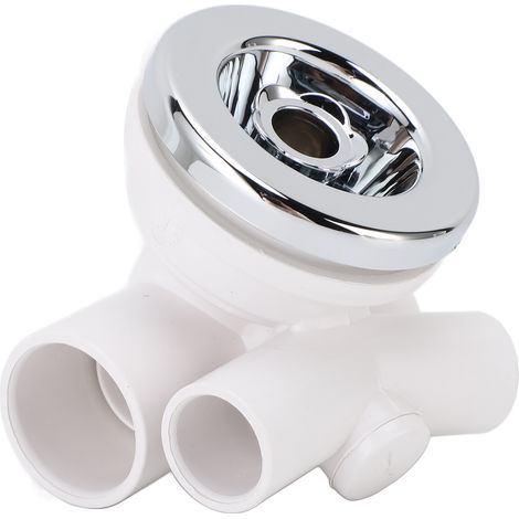 Buse de refoulement piscine 1-1/2 po en inox PVC pour spa bain massage, buse jet tub hydromassage, accessoire piscine 90x78mm 223g (1/5)